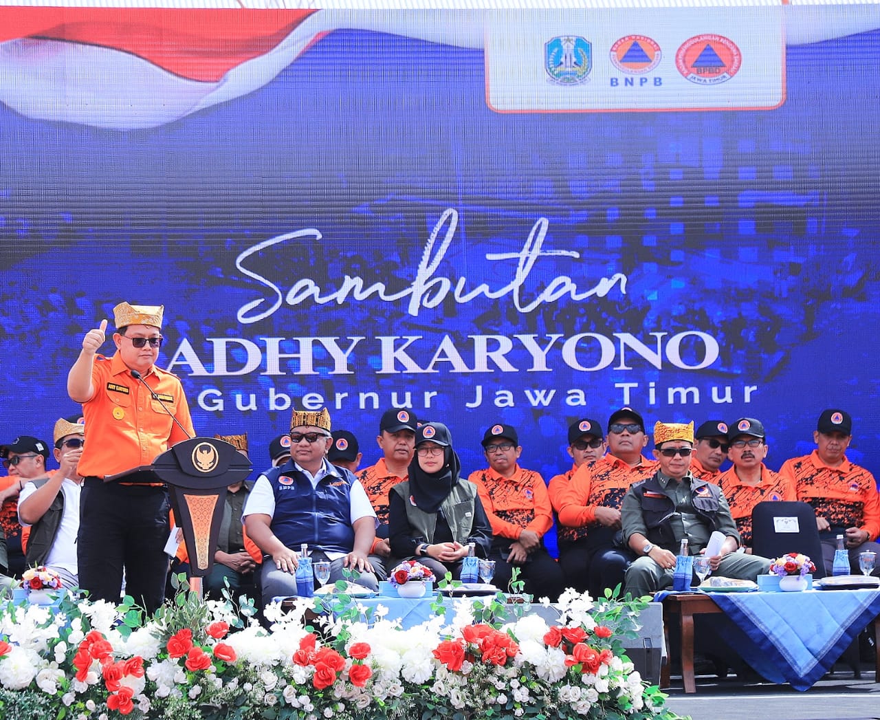 Sarasehan Peralatan Penanggulangan Bencana, Pj. Gubernur : Logistik Kebencanaan Jatim Sangat Baik