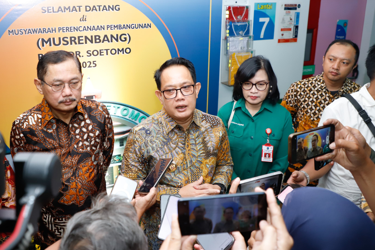 Pj Gubernur Adhy Buka Musrenbang RSUD Dr. Soetomo