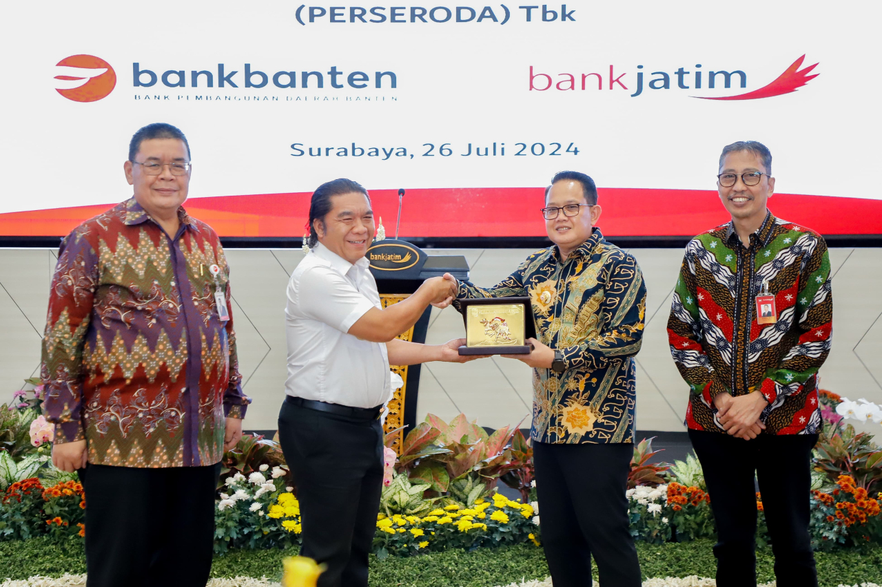 Pj. Gubernur Adhy Optimis Kerja Sama Bank Jatim dan Banten Saling Menguntungkan