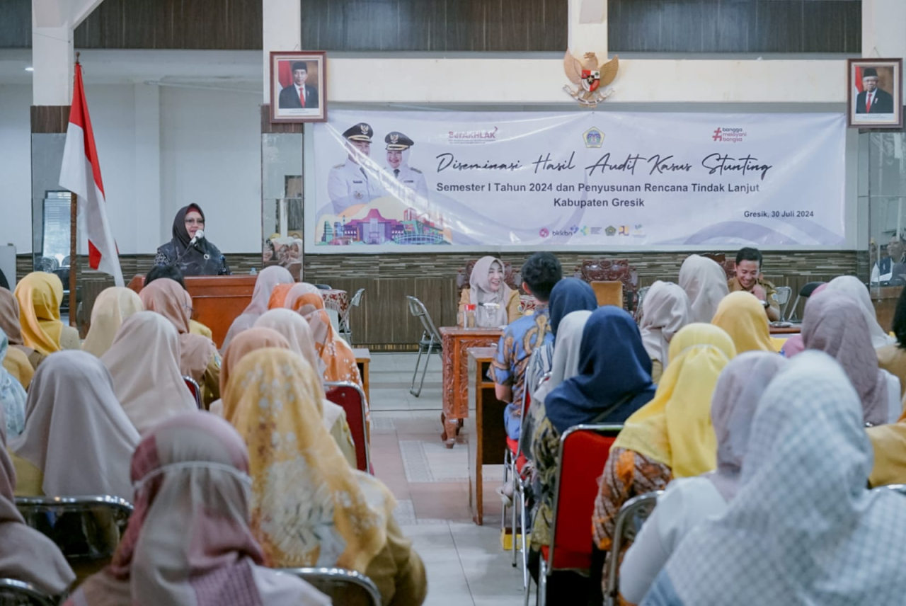 Buka Kegiatan Diseminasi Hasil Audit Kasus Stunting,Wabup Tegaskan Pentingnya Sinergi & Akurasi Data