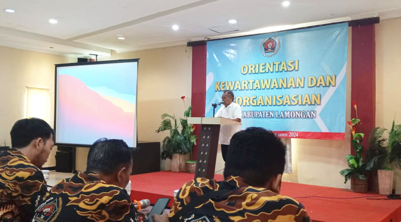 Tingkatkan Profesionalisme, PWI Kabupaten Lamongan Gelar OKK