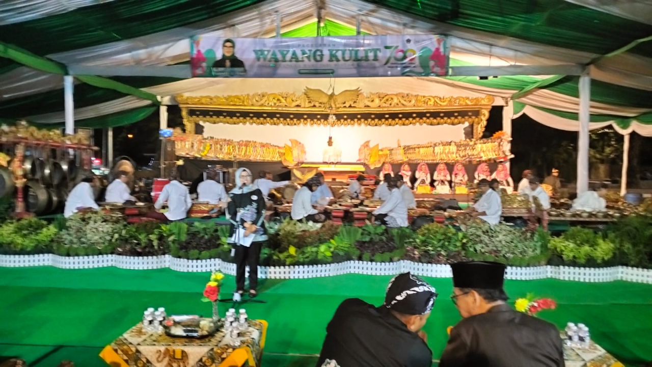Resepsi Hari Jadi Ke-700, Pemkab Blitar Gelar Pagelaran Wayang Kulit