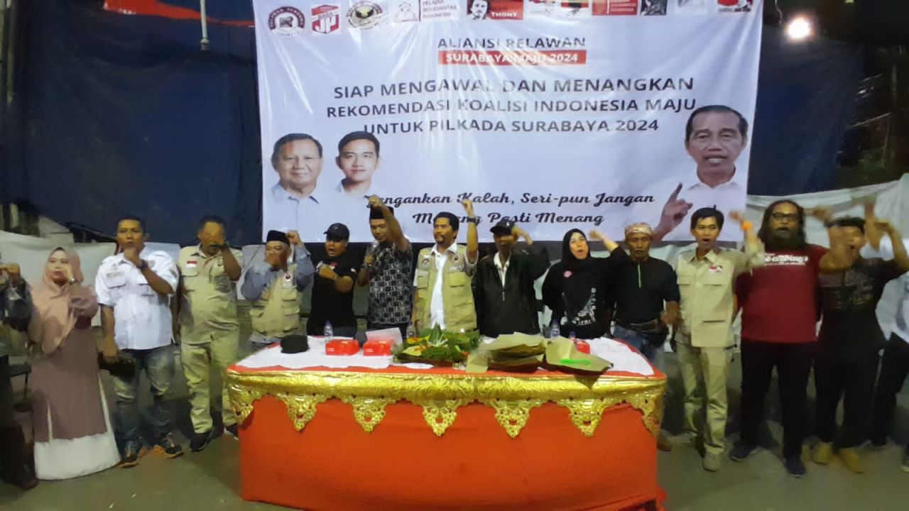 14 Ormas Dukung Bayu Airlangga dan AH Thony Maju Pilwali Surabaya 2024
