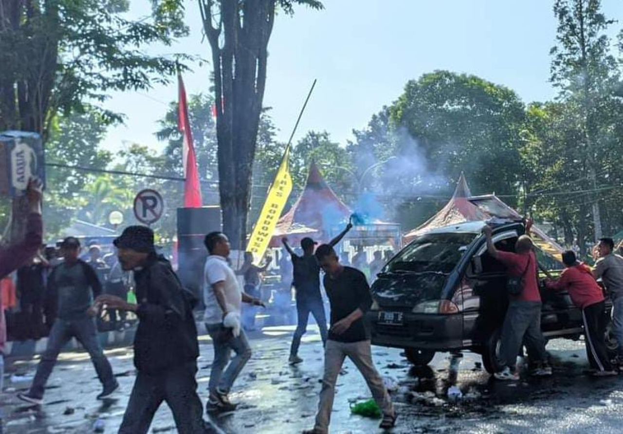 Antisipasi Potensi Gangguan Kamtibmas saat Pilkada, Polres Bondowoso Gelar Sispamkota