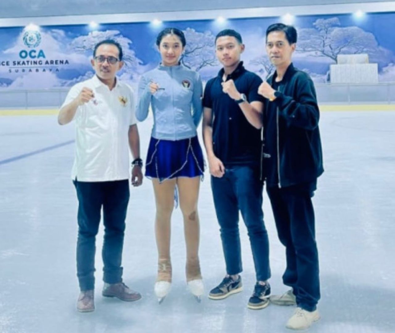 Fisi Jatim Berangkatkan Tim Skating  ke Kejurnas Indonesia Open National Championship 2024