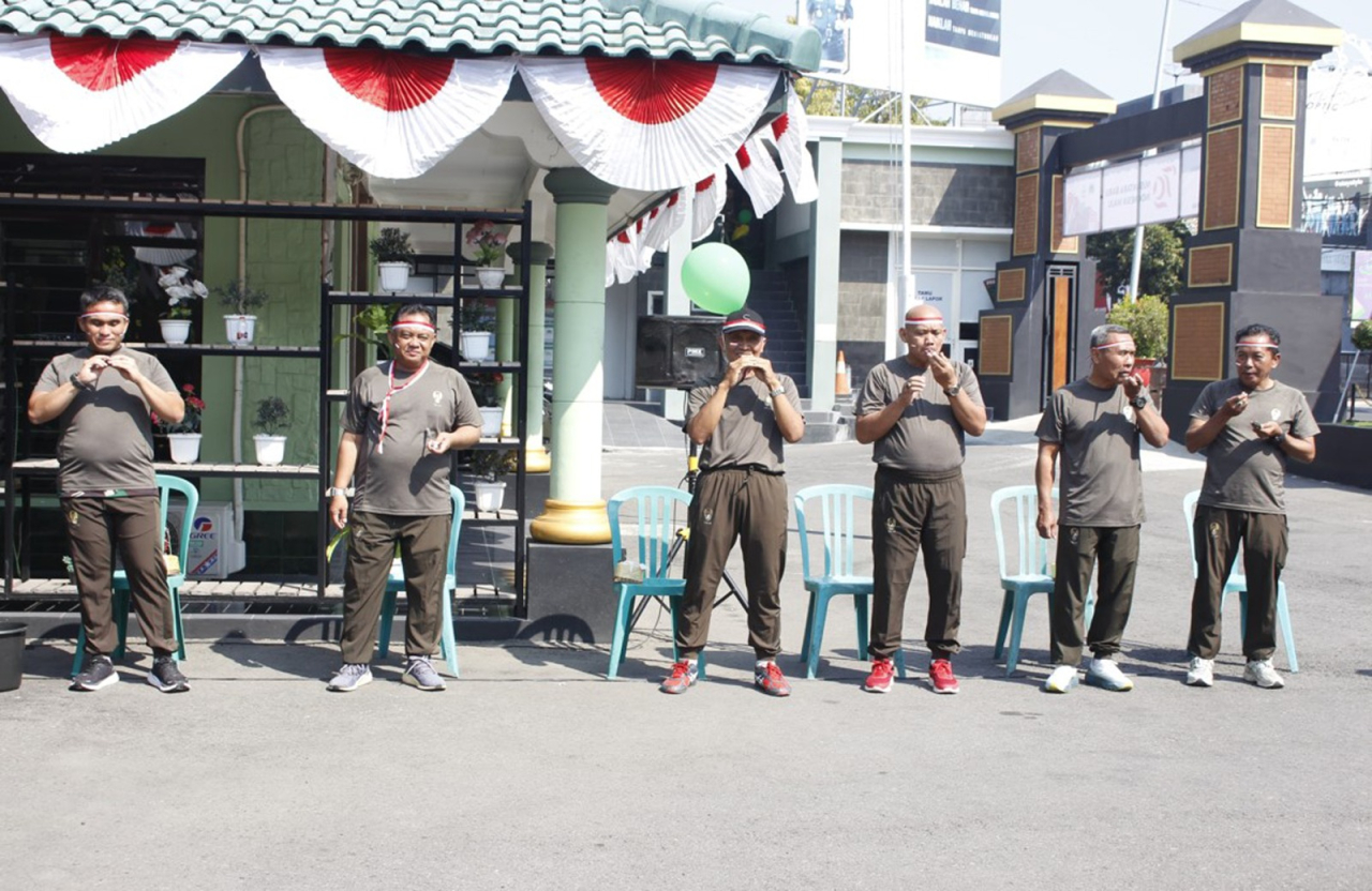 Meriahkan HUT Ke-79 Kemerdekaan RI, Kodim 0808/Blitar Gelar Berbagai Macam Perlombaan