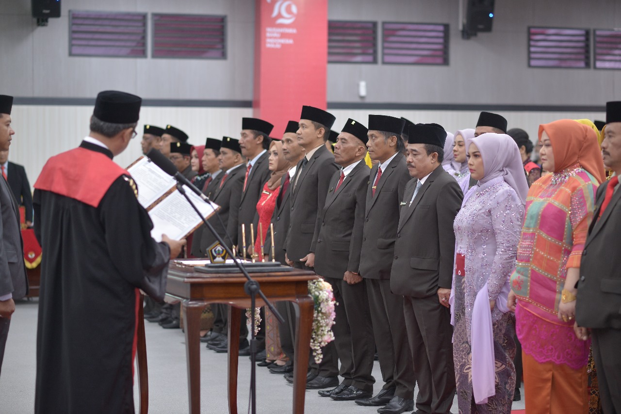 50 Anggota DPRD Kabupaten Blitar Masa Jabatan 2024-2029 Resmi Dilantik