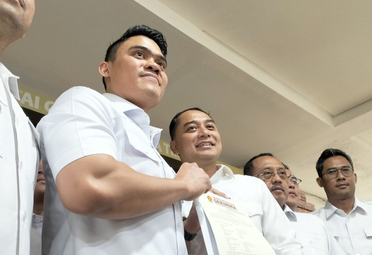 Erji Full Senyum Rek! Usai Dapat Rekom Gerindra dan Golkar di Pilwali Surabaya 