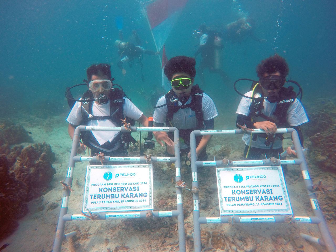 Keterangan Gambar: Konservasi Terumbu Karang 