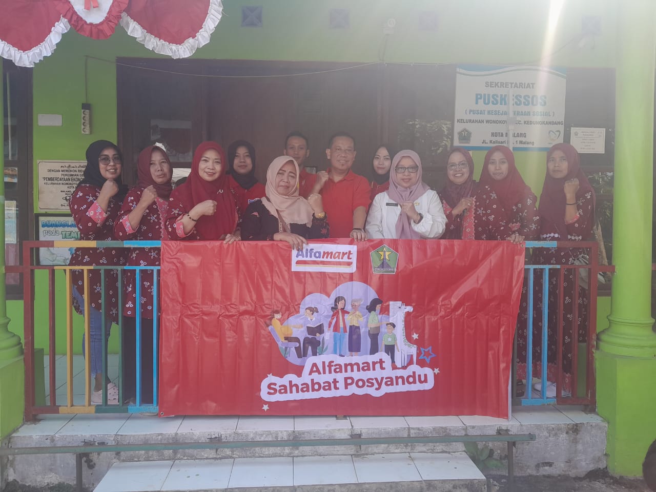 Alfamart Fokus Bantu Stunting di Kedungkandang Malang