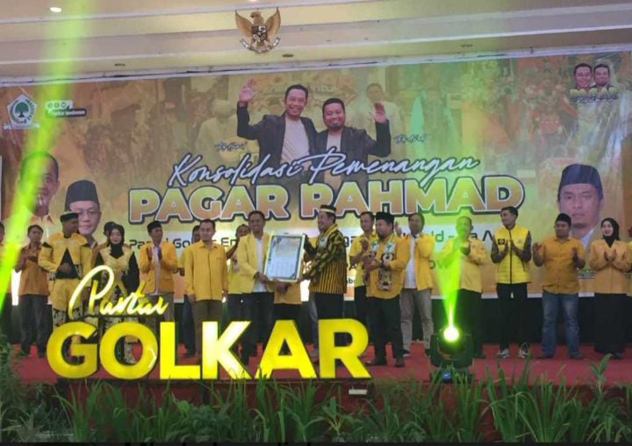 Golkar Bondowoso Konsolidasi Pemenangan Paslon Rahmad