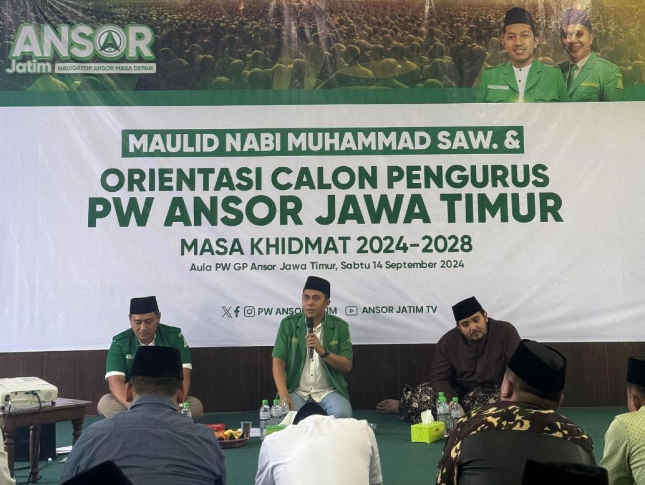 Orientasi Calon Pengurus Ansor Jatim, Safril: Jika Diawal Tidak Sungguh-sungguh, Saya Coret! 