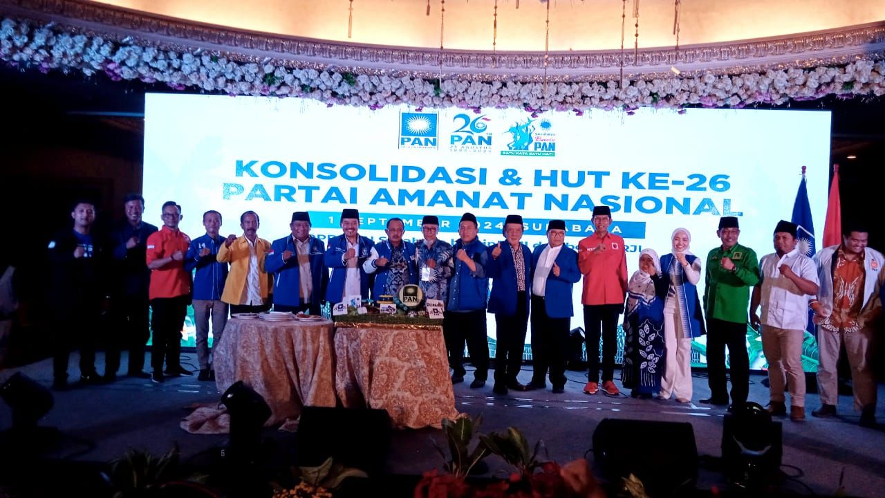 Rayakan HUT ke-26, PAN Ajak Menangkan Erji Wujudkan Indonesia Emas 2045