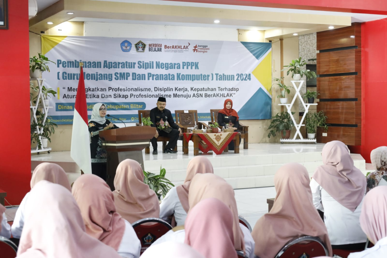 Bupati Blitar Ajak PPPK Guru Tingkatkan Kualitas Pendidikan dan Kolaborasi Teknologi