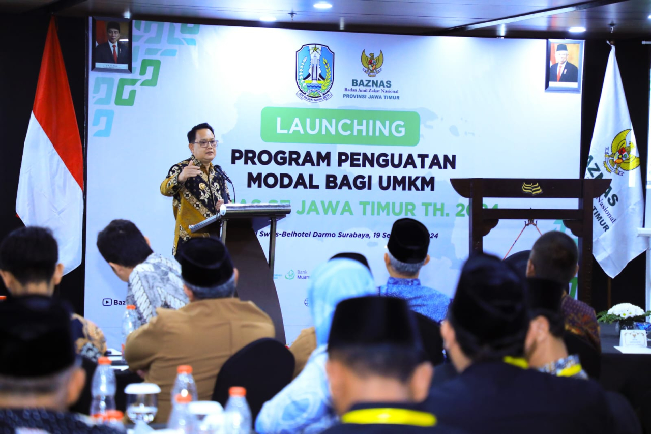 Pj Gubernur Adhy Dorong UMKM untuk Reduksi Kemiskinan Jatim