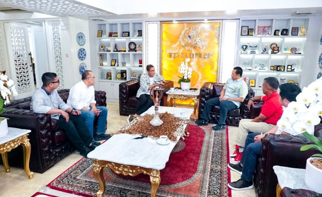 Terima Pengurus Relawan Siaga, Ketua MPR RI Bamsoet Dorong Peran Aktif Masyarakat Dalam Penanggulangan Bencana