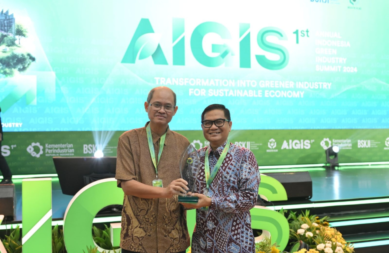 Penghargaan Industri Hijau dari Kementerian Perindustrian Republik Indonesia