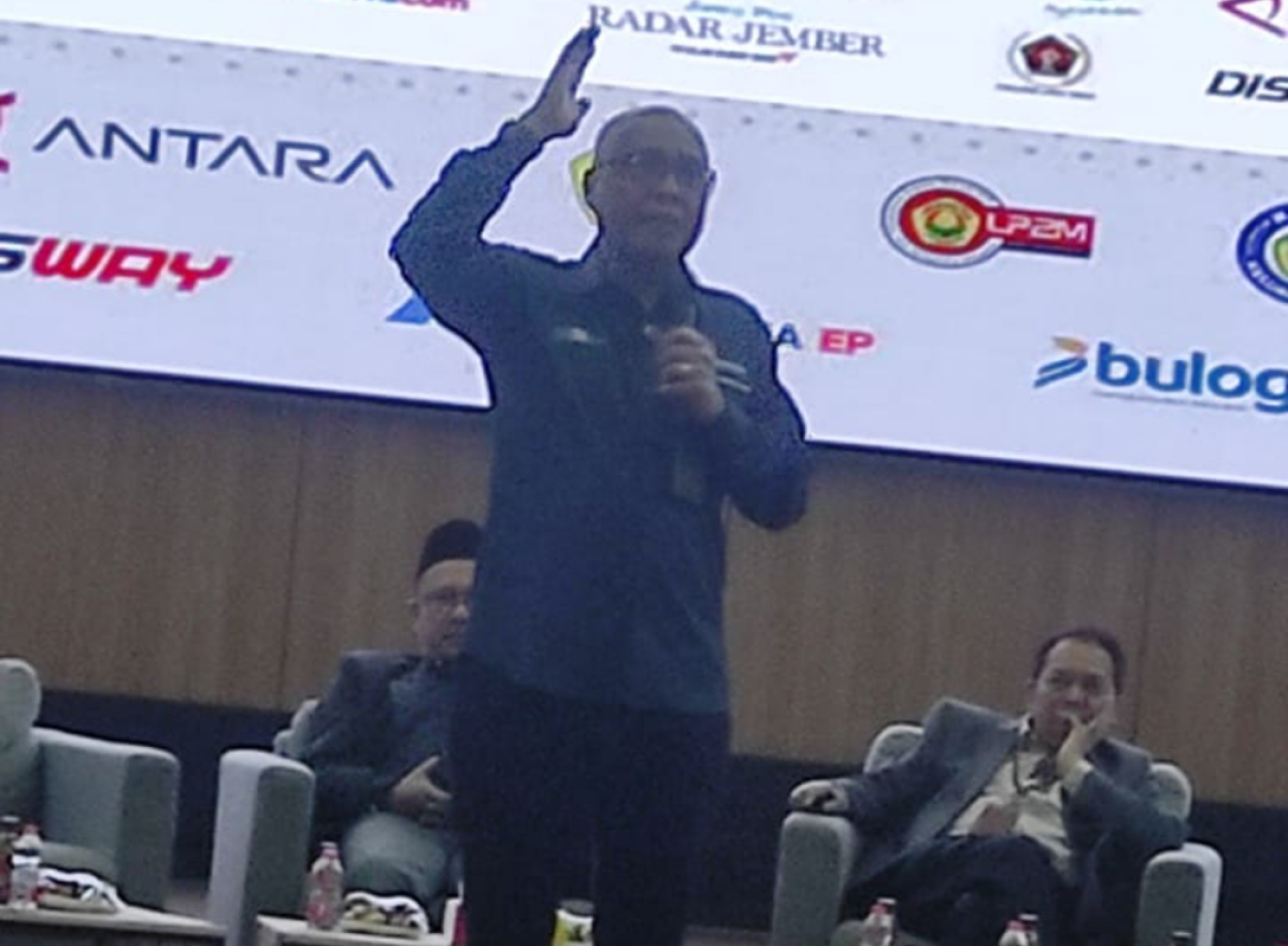 Akhmad Munir Beri Motivasi Mahasiswa Ketika Antara Berkolaborasi Dengan KAUJE