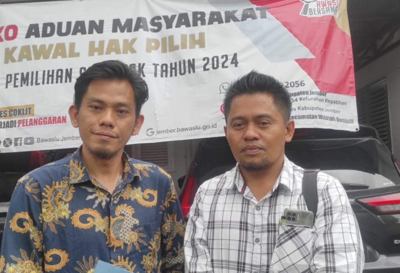 Dugaan Maladmnistrasi KPU Jember Atas Pencalonan Gus Fawait, Pelapor Hadiri Undangan Bawaslu Jember 