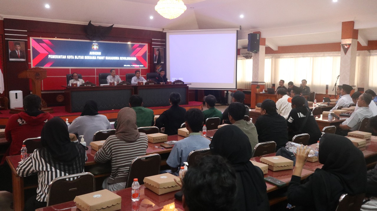 KRPK, Ratu Adil dan FMR Ungkap Kejanggalan Pengelolaan Aset dan Dana Hibah dalam Audiensi dengan Pemkot Blitar