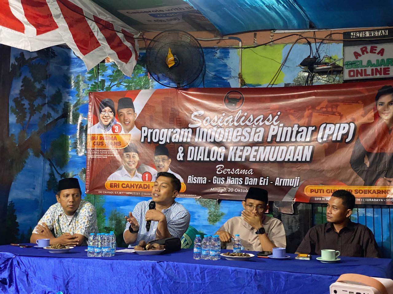 Songsong Hari Sumpah Pemuda, Sahabat Cak Ghoni Wonocolo Gelar Dialog Kepemudaan