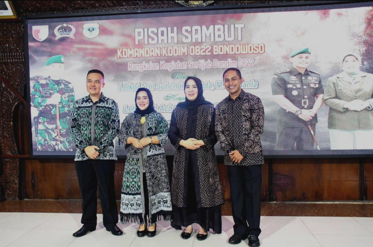Kodim 0822 Bondowoso Gelar Acara Pisah Sambut