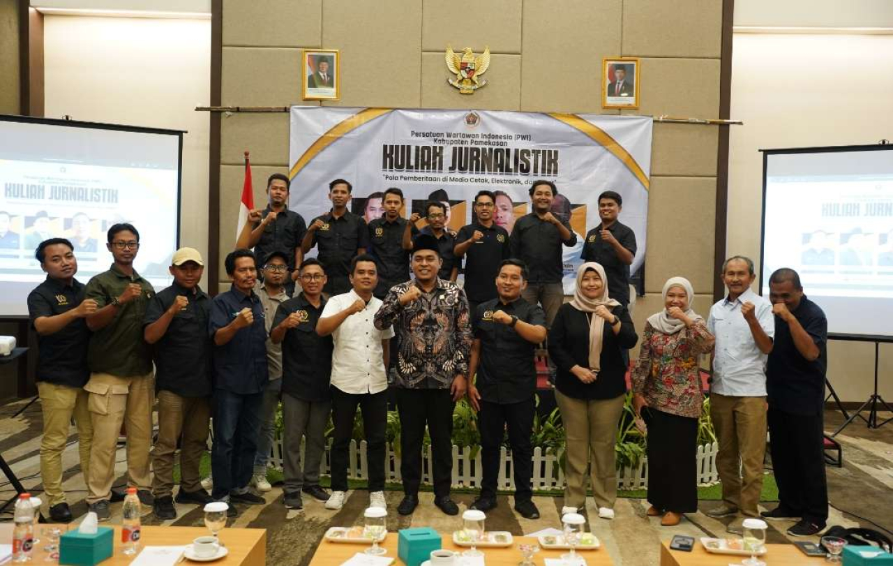 Libatkan Humas Instansi dan Perbankan, PWI Pamekasan Gelar Kuliah Jurnalistik