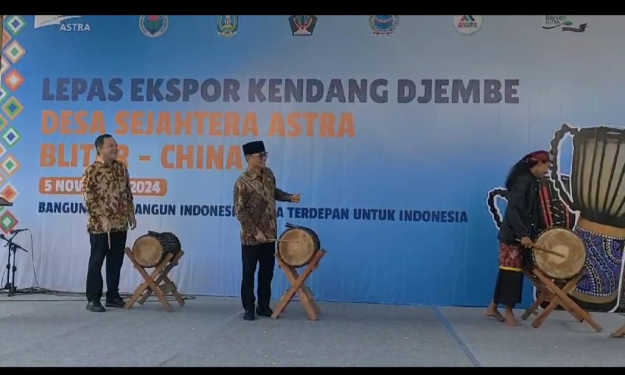 Astra Siap Berkolaborasi, Mendes Tabuh Kendang Djembe, Gaungkan Hilirisasi Produk Pinggiran Jadi Produk Ekspor