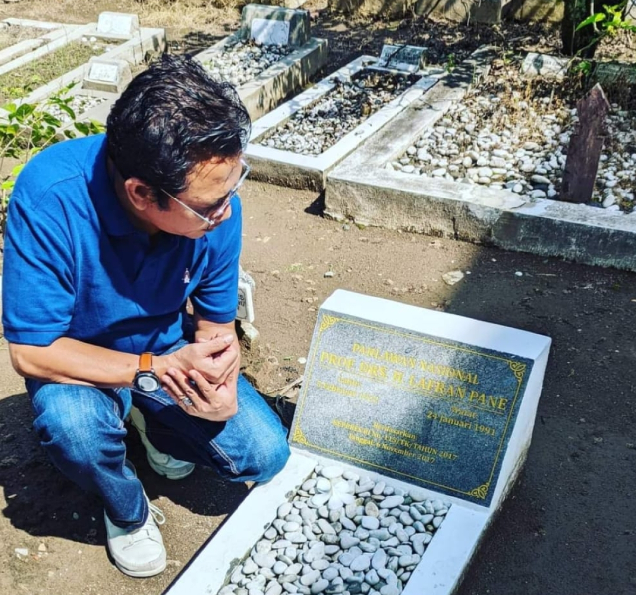 Kenangan ziarah ke Makam Lafran Pane, 26 Desember 2021