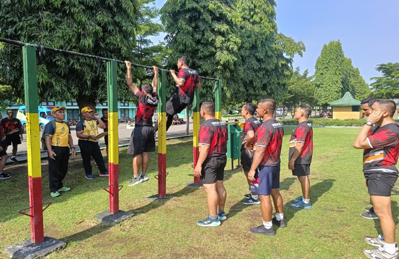 Uji Kemampuan Fisik, Kodim 0808/Blitar Laksanakan Tes Kesegaran Jasmani