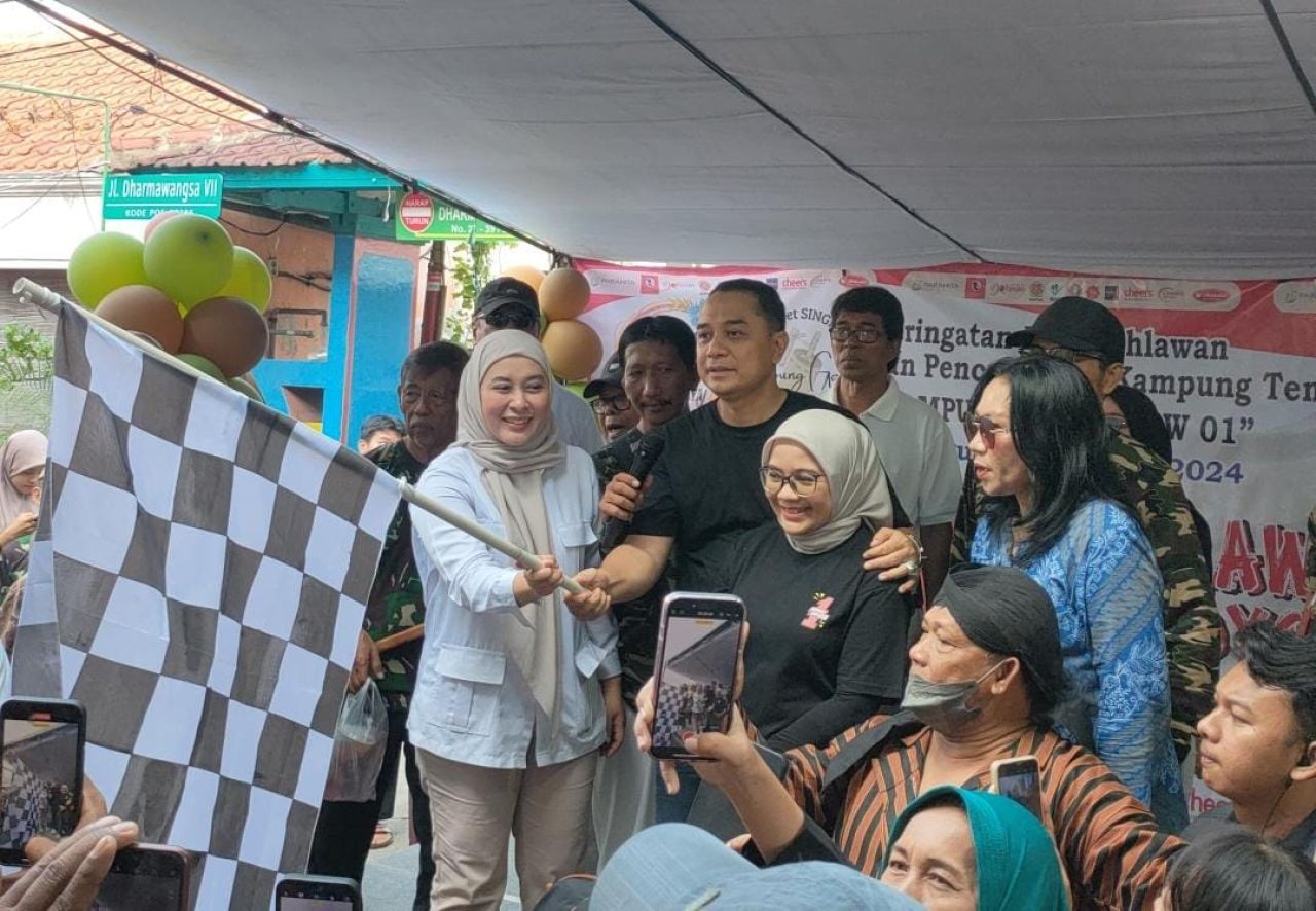 Eri Resmikan Kampung Gangsing, Ajeng: Dukung Generasi Emas Tanpa Kecanduan Gadget dan Bullying