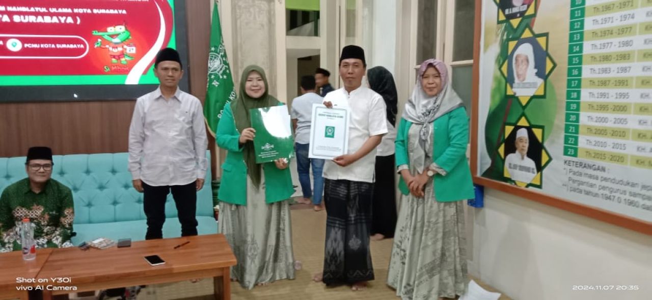 Sinergikan Program Kerja, LPBHNU dan Fatayat NU Surabaya Teken MoU