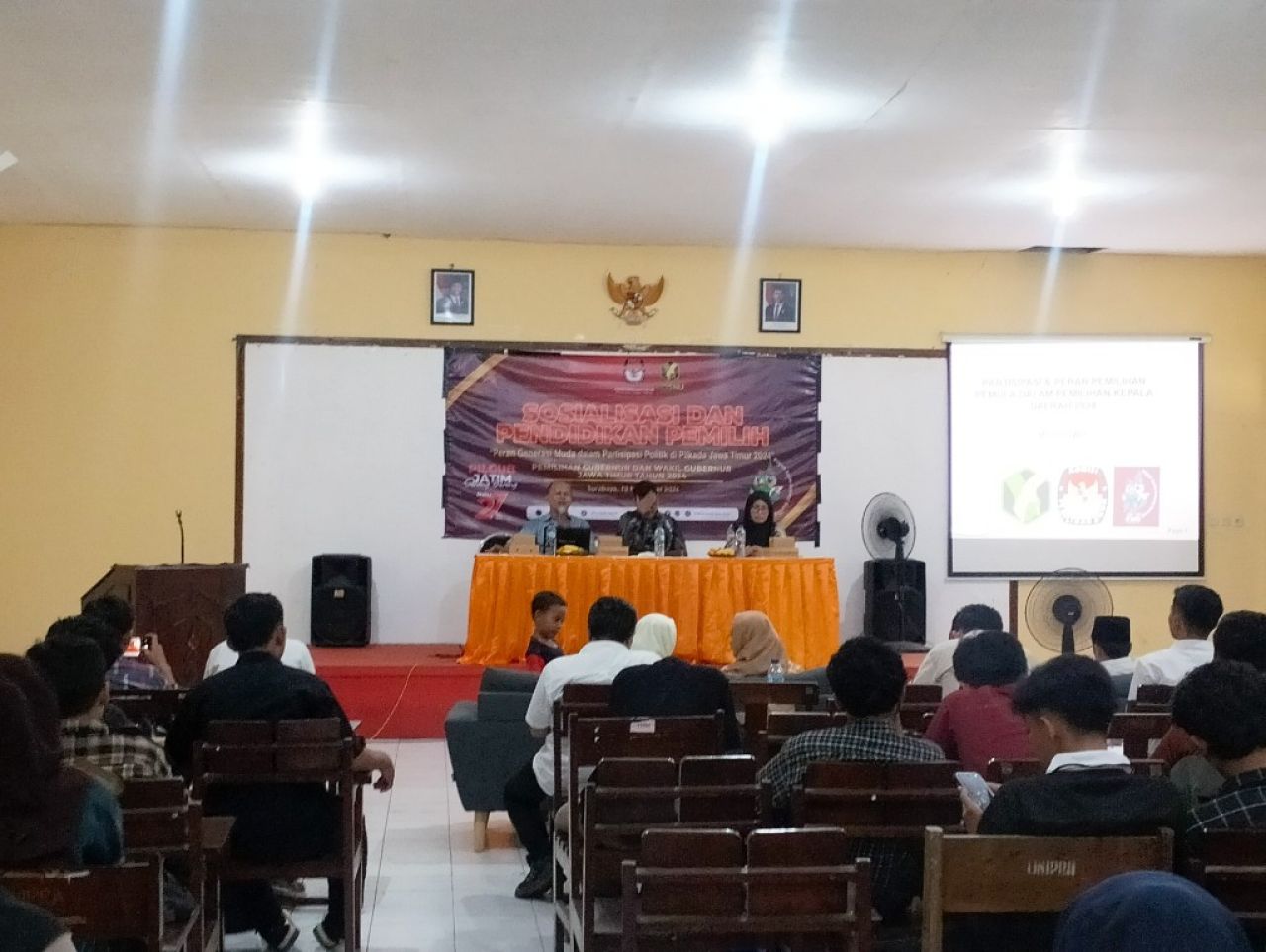 POSNU Jatim Gelar Sosialisasi dan Pendidikan Pemilih, Ajak Anak Muda Cerdas dan Melek Politik 