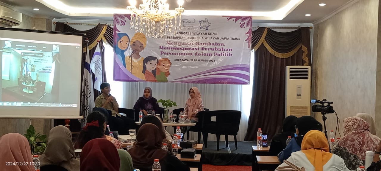 Istaufa Indriani,  Dilantik sebagai Sekwil KPI Jatim periode 2024-2028.