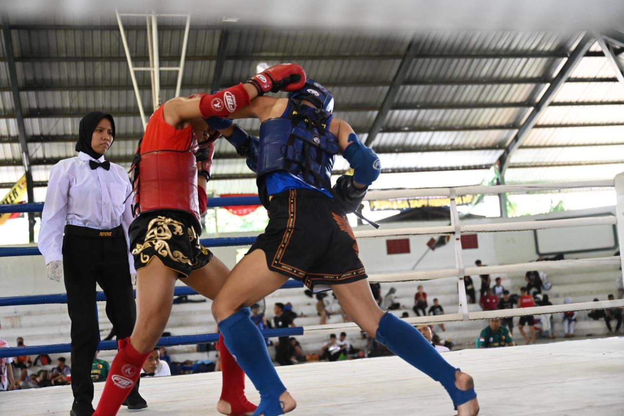 Diikuti 250 Peserta, Kejurprov Muaythai Jatim Catatkan Rekor