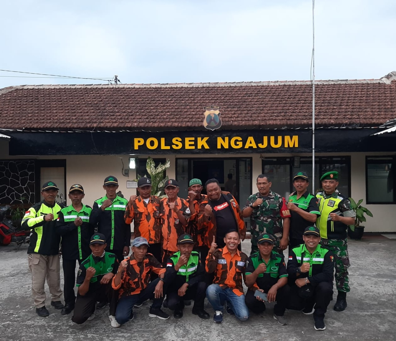 Sinergitas Pemuda Pancasila Kabupaten Malang Amankan Natal dan Tahun Baru 2025