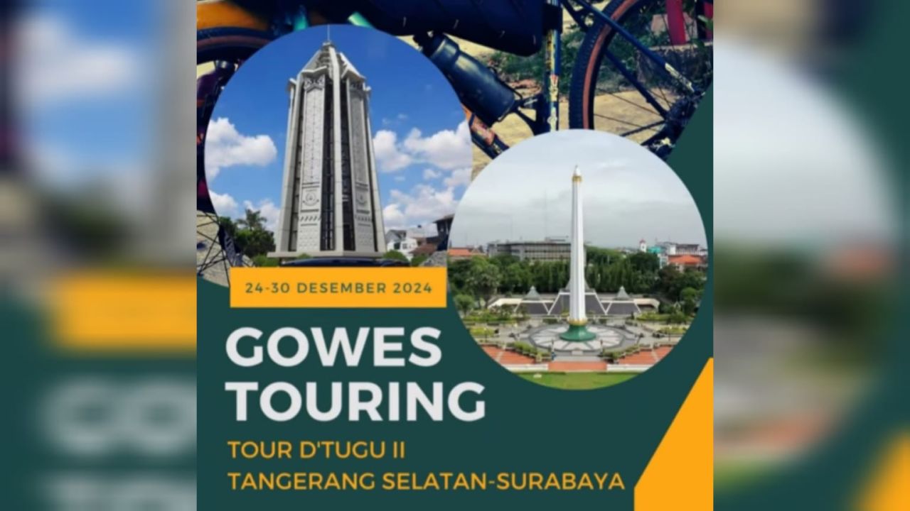 Tour D'Tugu II Menuju Tugu Pahlawan Surabaya Dimulai Besok
