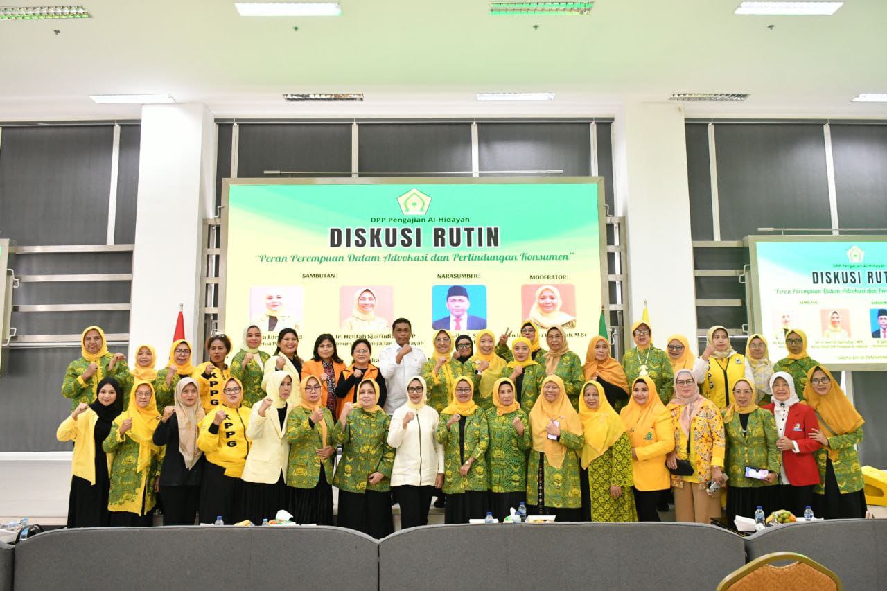 Diskusi DPP Al-Hidayah Bahas Hak Konsumen Perempuan