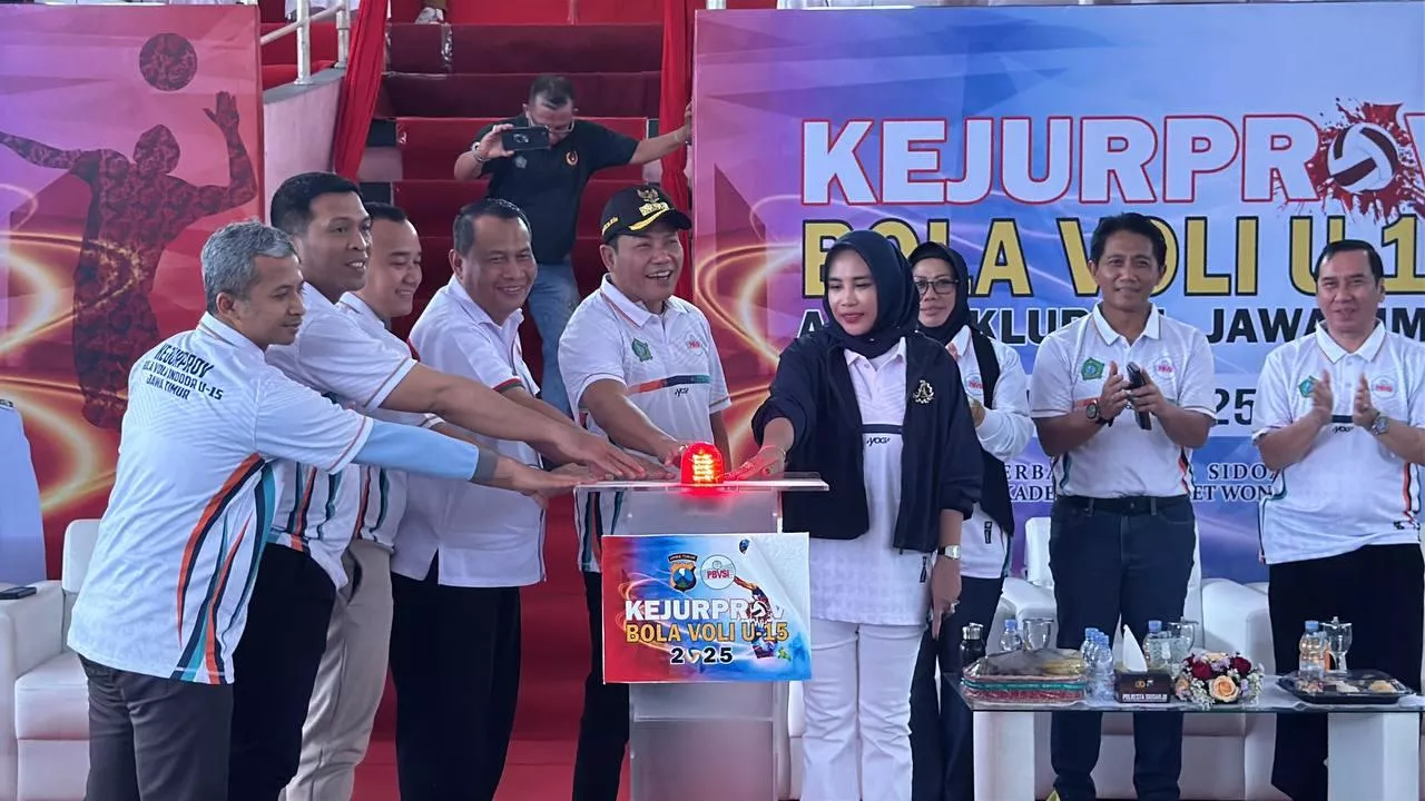 Sidoarjo Jadi Tuan Rumah, Kejurprov Bola Voli U-15 Resmi Dibuka