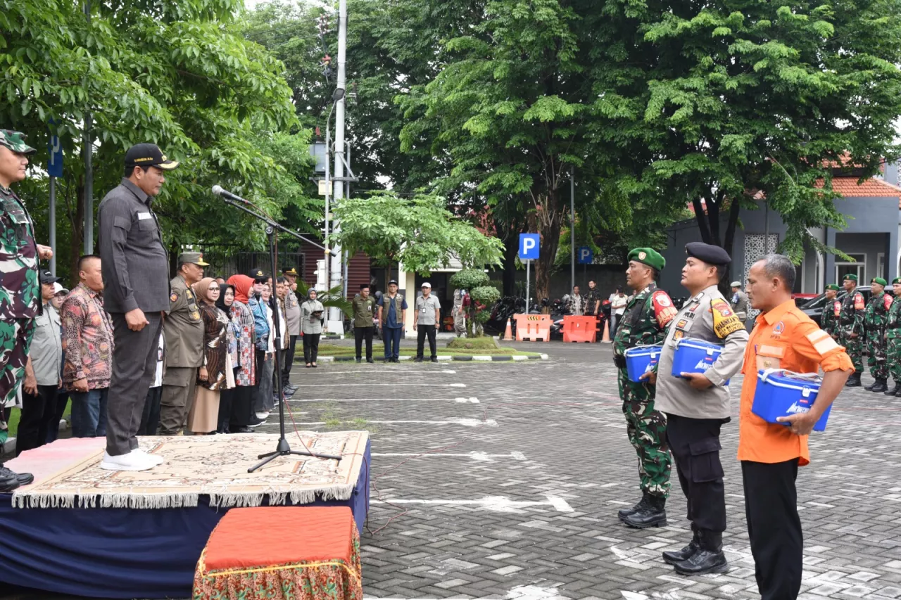 Di Sidoarjo Wabah PMK Merebak 10 Kecamatan, 9 Ekor Mati
