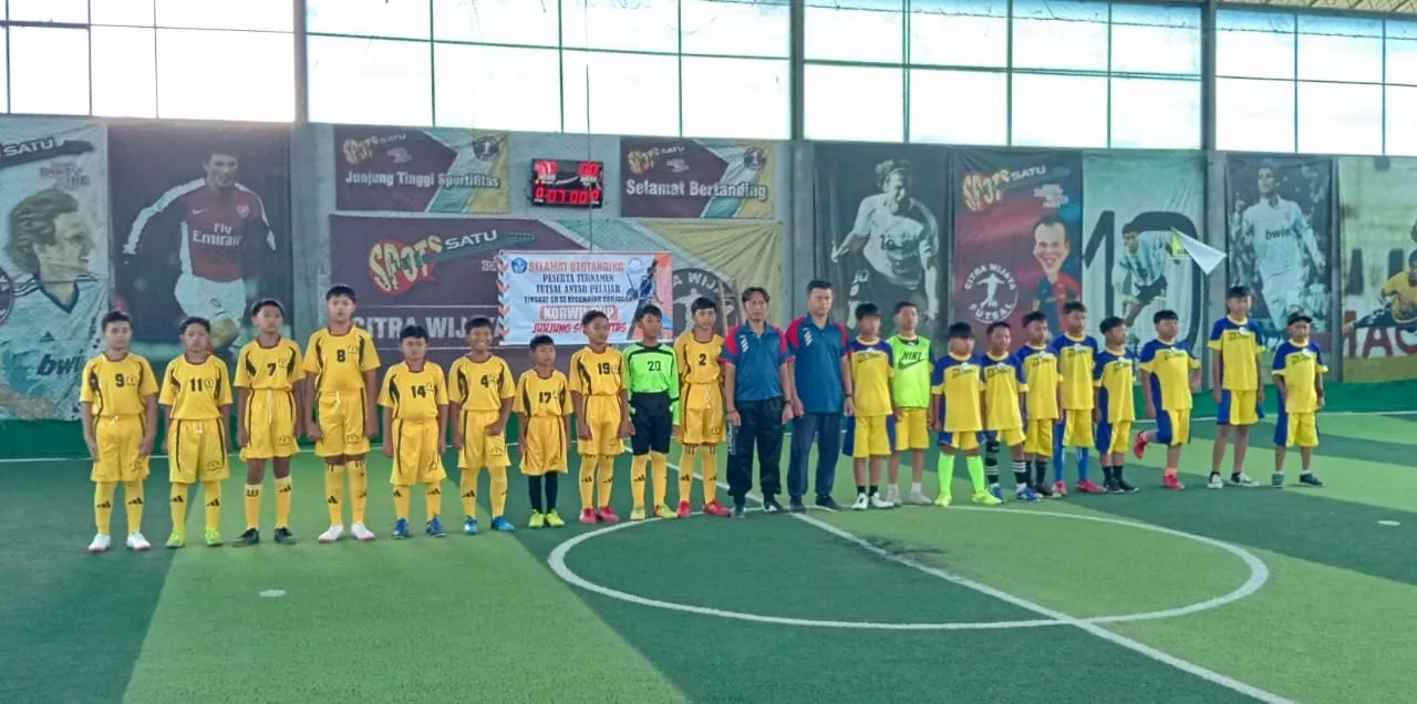 18 Tim SD Berlaga di Turnamen Futsal Korwil Cup Grujugan
