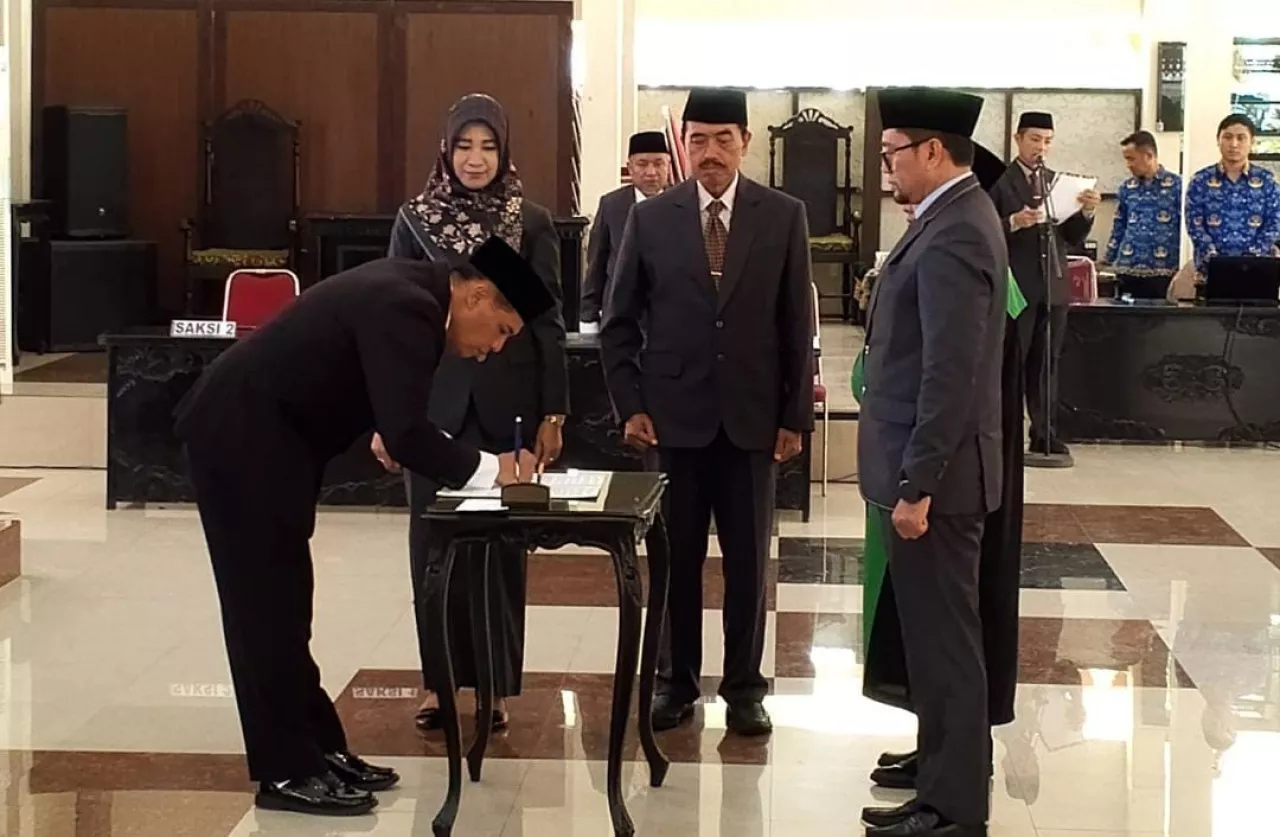 Fathur Rozi, Dilantik Sebagai Pj Sekda Kabupaten Bondowoso