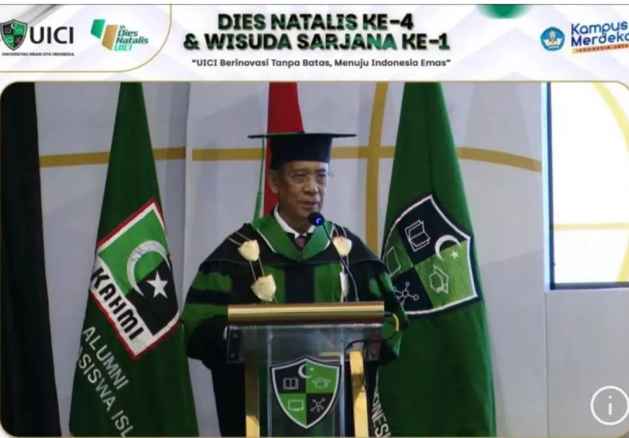 Rektor UICI Tekankan Inovasi dan Akses Pendidikan Digital untuk Indonesia Emas 2045
