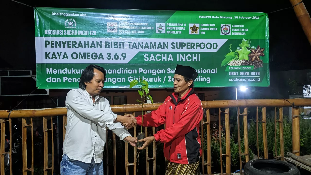 Asosiasi Sacha Inchi 129 Gelar Launching di Kota Batu