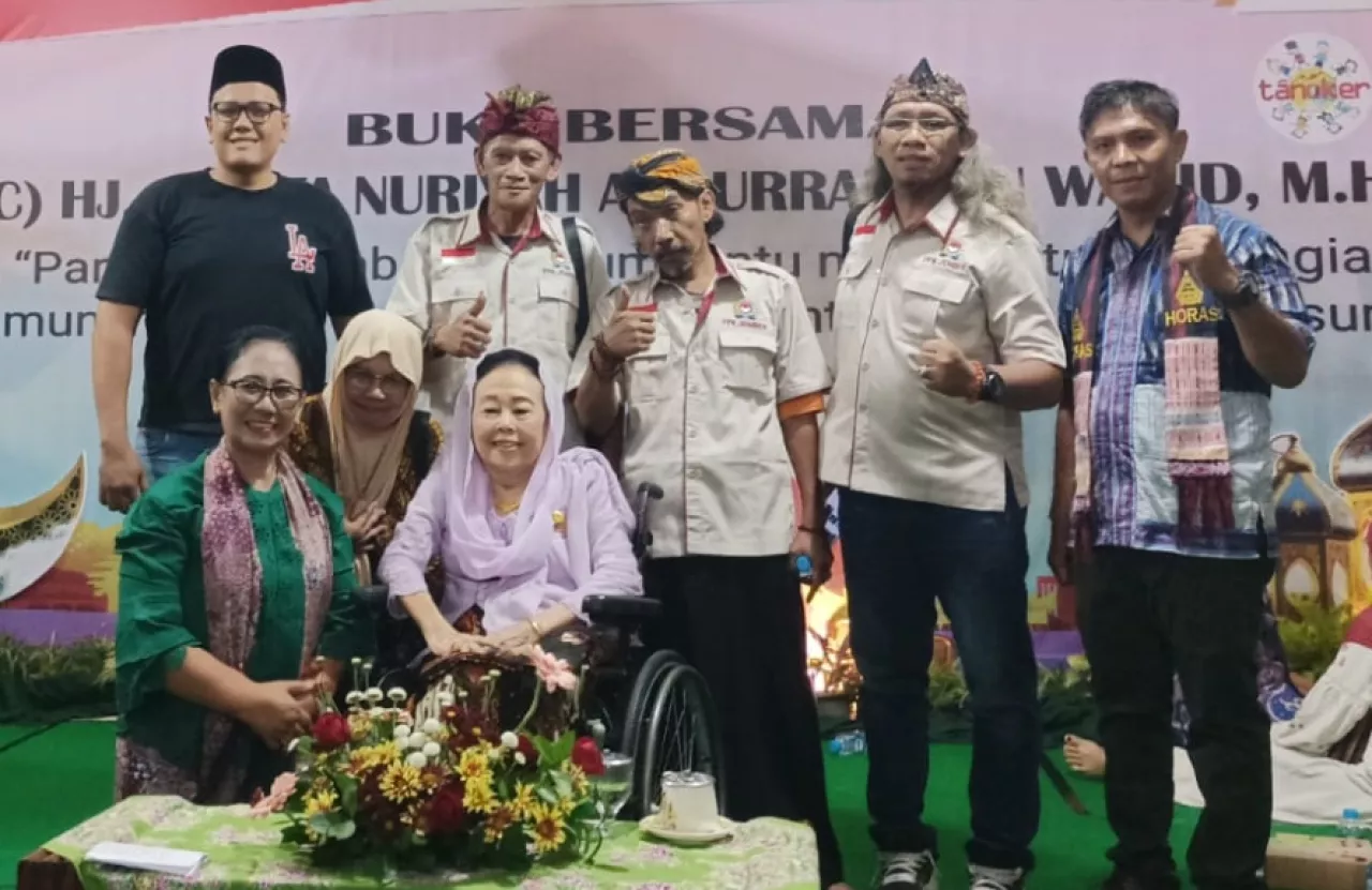 FPK Jember Turut Buka Bersama Shinta Nuriyah Abdurrahman Wahid, Kenang Gus Dur 