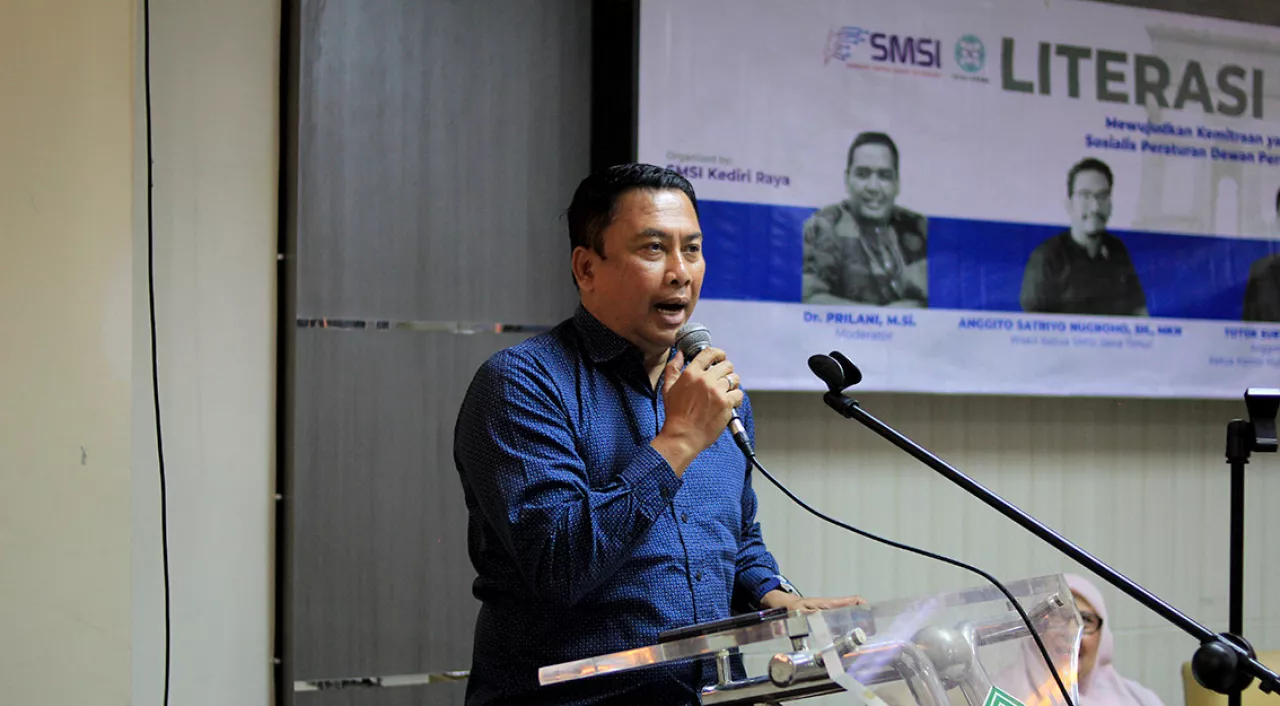 Perkuat Literasi Media dan Libatkan Partisipasi Masyarakat Dewan Pers Apresiasi SMSI Jatim