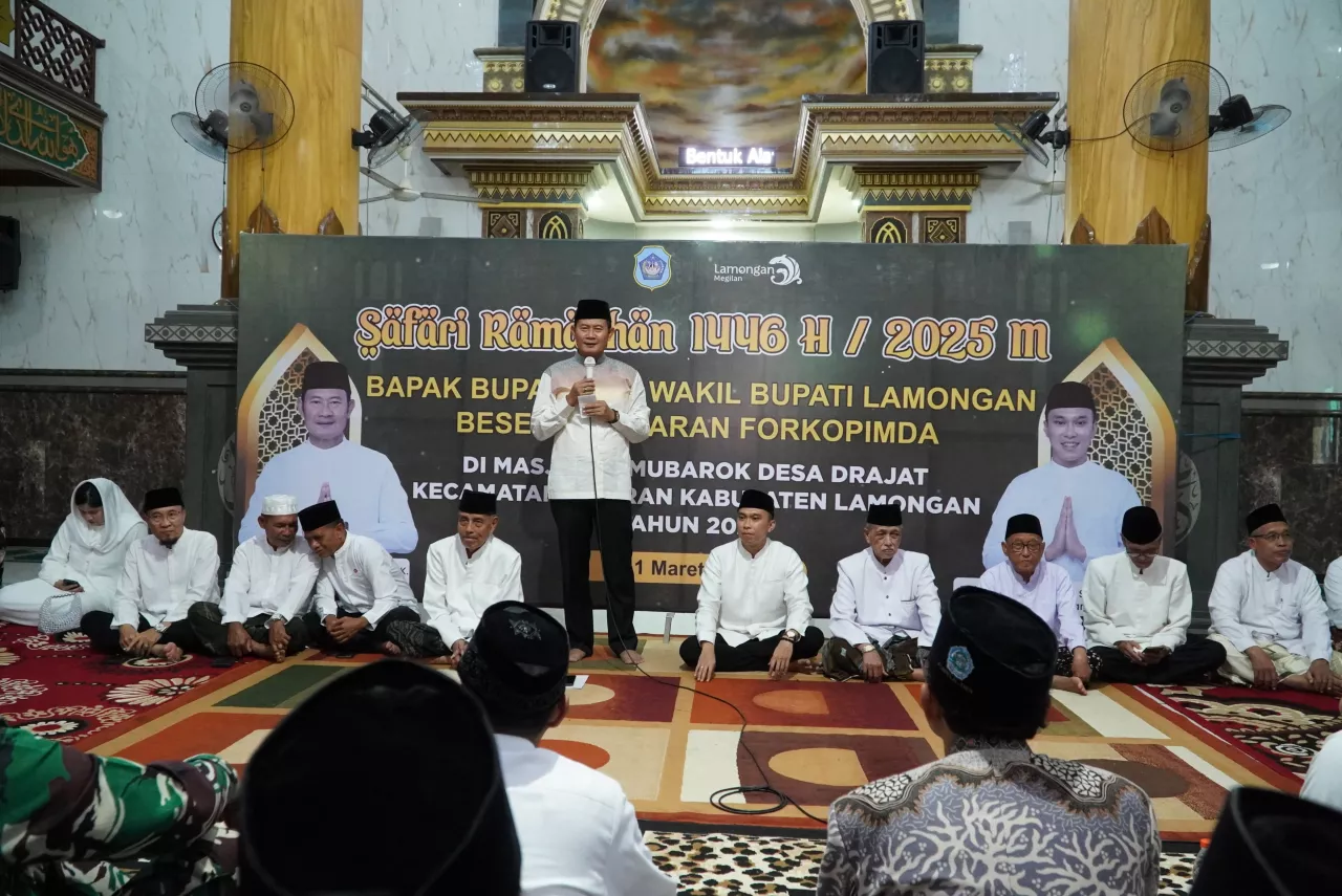 Bupati Lamongan Ajak Takmir Sertifikatkan Tanah Wakaf