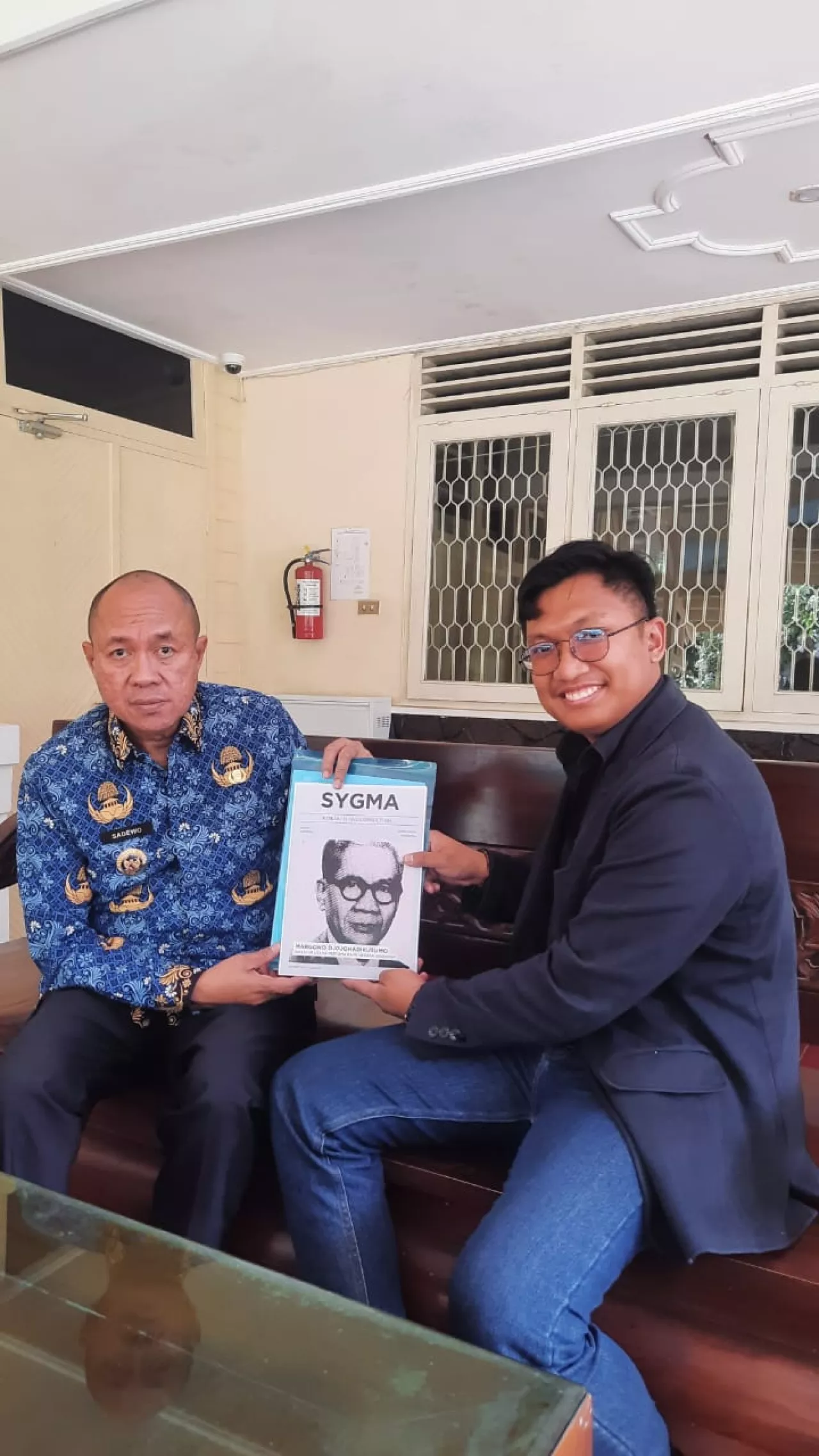 Sygma Research and Consulting Bahas Kajian Historis RM Margono dengan Bupati Banyumas