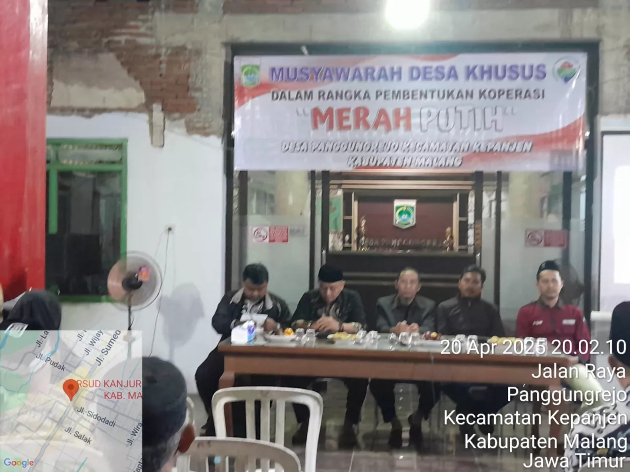 Pemdes Panggungrejo, Kec. Kepanjen Bentuk Kopdes Merah Putih