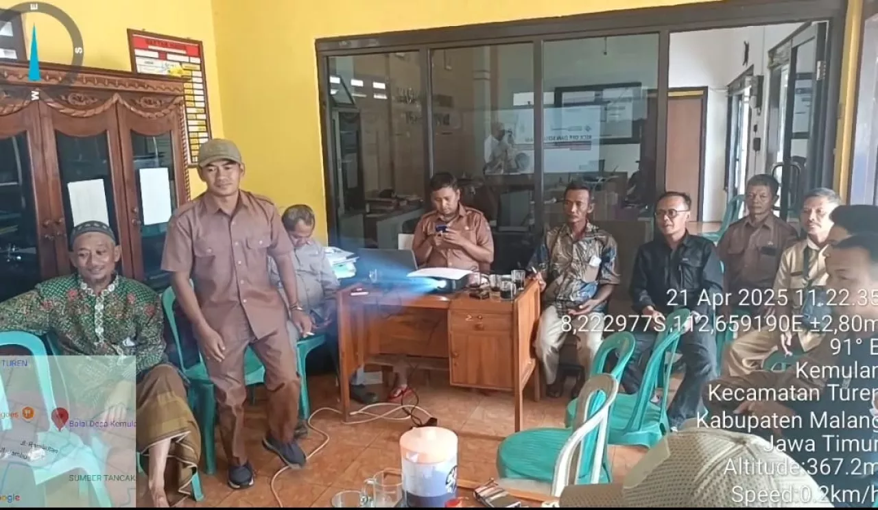 Pemdes Kemulan, Kec. Turen Gelar Pra Musdesus Pembentukan Koperasi Desa Merah Putih